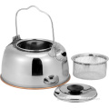 China 1000ml Stainless Steel Tea Kettle For Outdoor Camping Factory